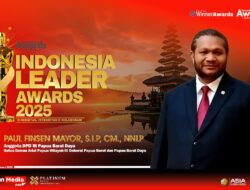 HYU Apresiasi Senator Asal Papua,PMF Mendaptkan “The Best Leader Indonesia 2025”