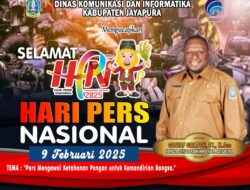 Kadiskominfo Kabupaten Jayapura Mendapatkan Peringatan Keras dari HYU untuk Perhatikan Kesejahtraan Wartawan