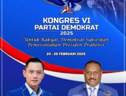 Boy Markus Dawir : AHY Tidak Hanya Merupakan Aset Partai, Tetapi Juga Bangsa dan Negara, Layak Menjadi Ketum PD