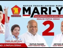 Gerindra Gas Pol, Yanny SH Kawal Suara Rakyat untuk MARI YO  di Papua