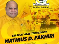 Partai Golkar Papua Solid di Bawah Kepemimpinan Baru  Jenderal Matius Derek Fahkiri