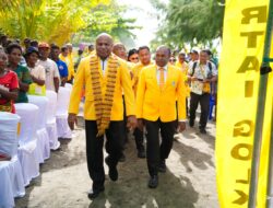 Ketua Golkar Papua Lantik Dominggus Cutue Pimpin Golkar Sarmi, MDF Targetkan Kemenangan 2029