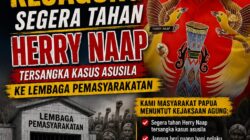 Soroti Belum Dieksekusinya Herry Ario Naap, Ali Mambrasar: Hukum Tidak Boleh Tebang Pilih