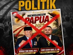 HYU Tegaskan Flyer Pasangan Benhur Tomi Mano–Denny Hendry Bonai adalah Hoaks dan Upaya Adu Domba Politik